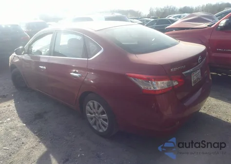 2014 Nissan Sentra Sv z USA, uszkodzony, nr VIN 3N1AB7AP2EL692343